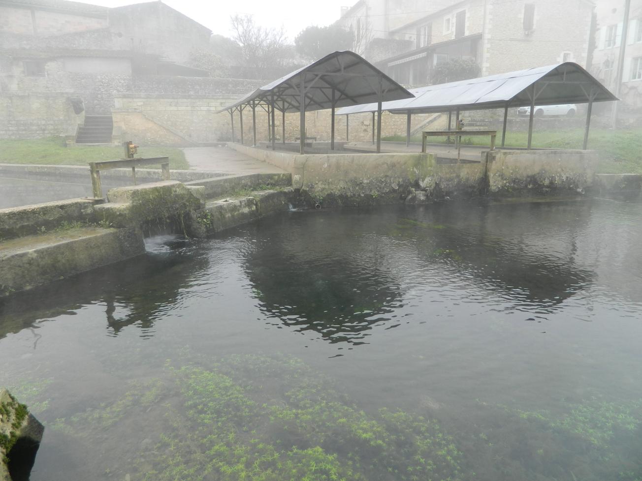 Figure 2 - Lavoir de Podensac en hiver
