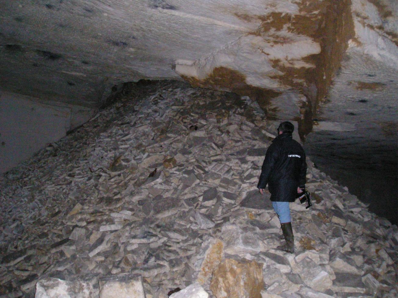 Figure 4 - Photo d'un effondrement (© BRGM,2007)