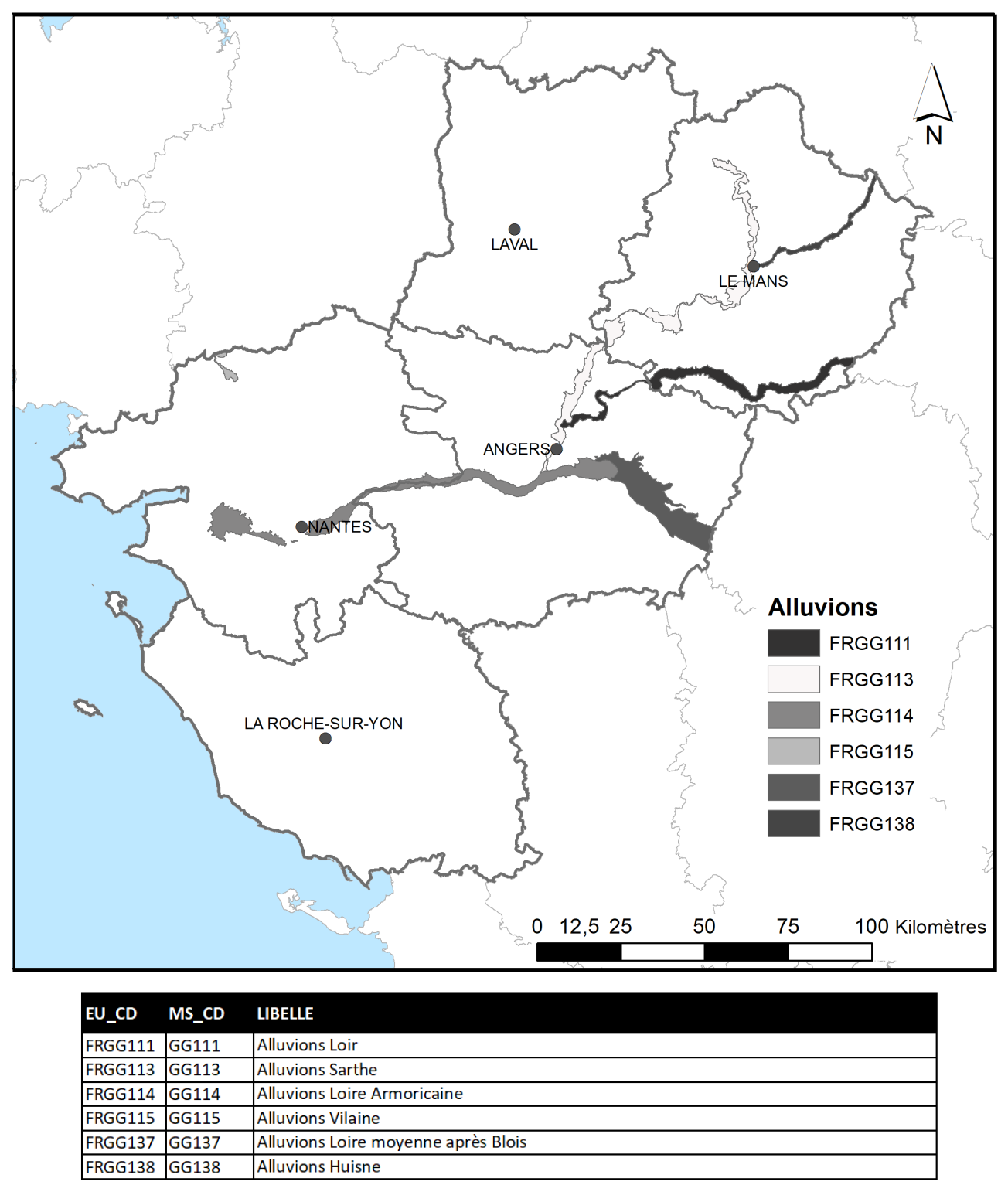 Les MESO « Alluvions »