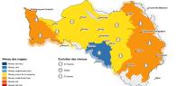 Carte mensuelle de situation des nappes - Bassin Seine-Normandie - 1er juin 2026