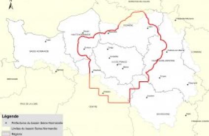 Carte de l’extension du log géo-hydrogéologique (©SIGES)