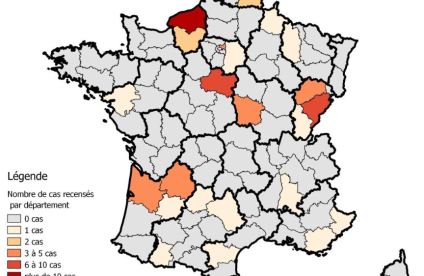 Répartition (par départements) des retours d’expérience