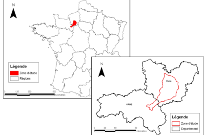 Situation de la zone d’étude (extrait de BRGM/RP-65618-FR)