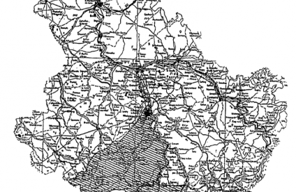Domaine concerné par l’étude (CORNET.J., JAUFFRET.D., 1998)