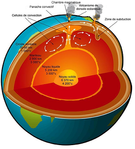 Coupe du globe terrestre