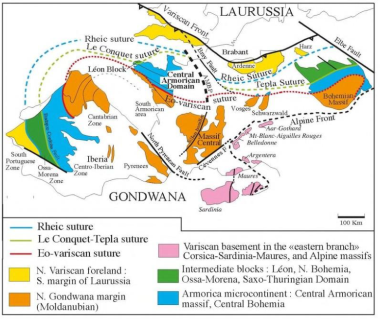 socle_Carte-GondwanaLaurussia