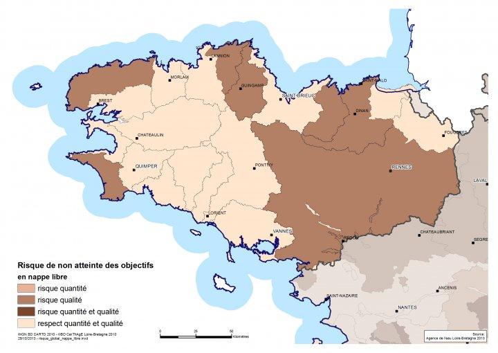 Risque de non atteinte des objectifs environnementaux