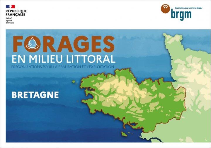 Plaquette Forages en milieu littoral - Bretagne (© DREAL Bretagne et BRGM, 2022)