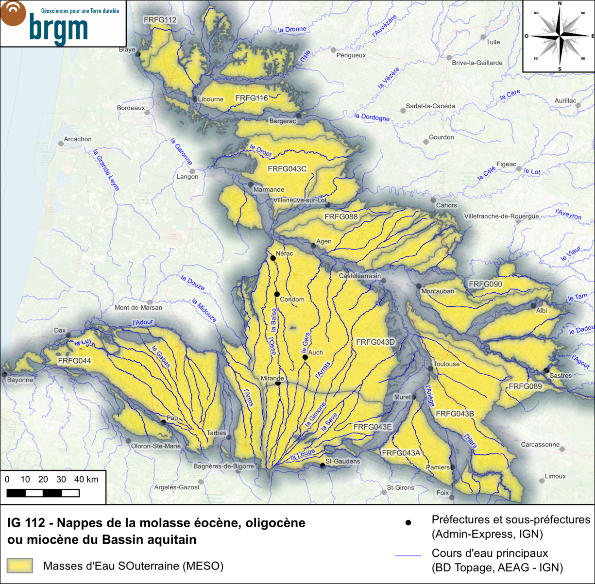 Carte de l'IG 112