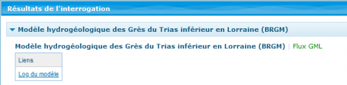 Résultat interrogation