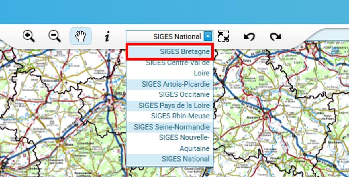 Choix catalogue SIGES Bretagne