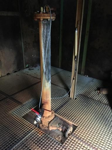 Exemple de station de mesure piézométrique (BRGM)