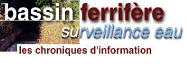 Chroniques du bassin ferrifère - surveillance eau