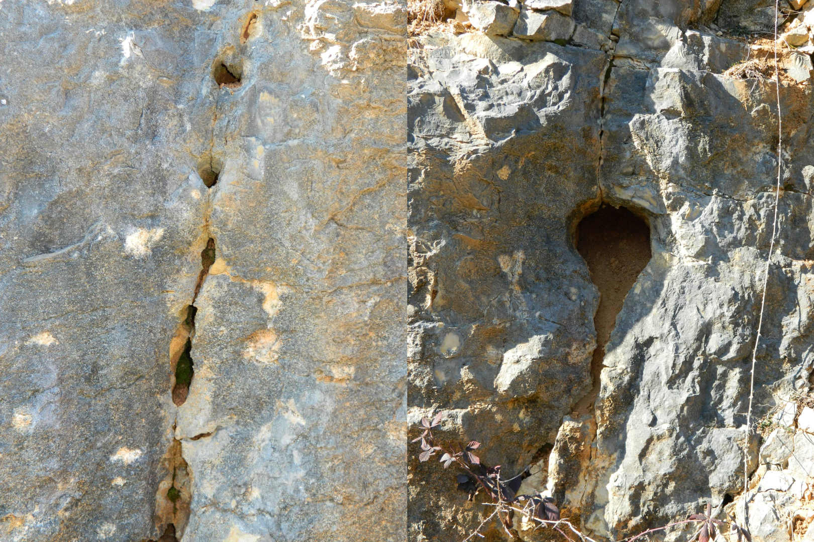 Figure 3 - Karstification dans l'Oxfordien