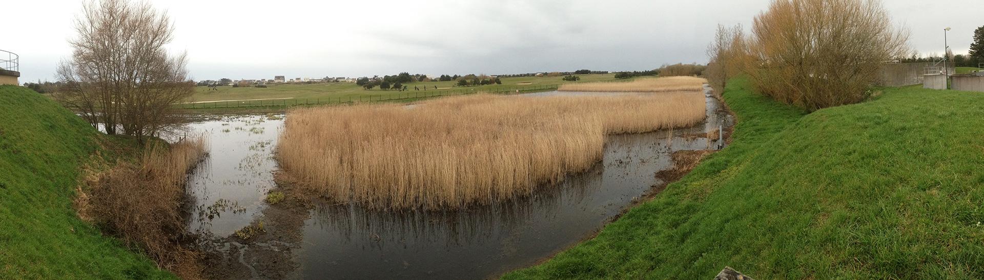 Dispositif d'infiltration dans l'aquifère dunaire - Agon-Coutainville (50)