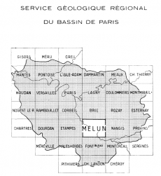 Feuilles topographiques IDF